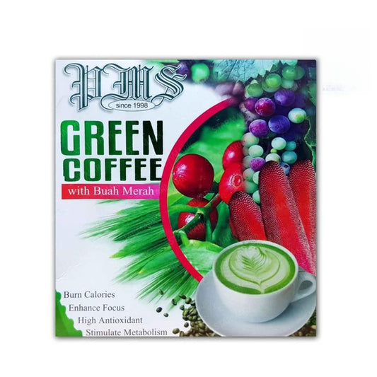 PMS GREEN COFFEE WITH BUAH MERAH