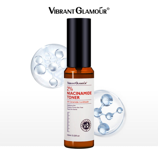 VIBRANT GLAMOUR FDA 2% Niacinamide Whitening Face Toner 100ml