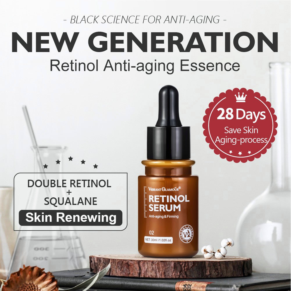 VIBRANT GLAMOUR FDA Retinol Cream, Serum, & Toner VA Anti Aging Whitening Renewing Skin