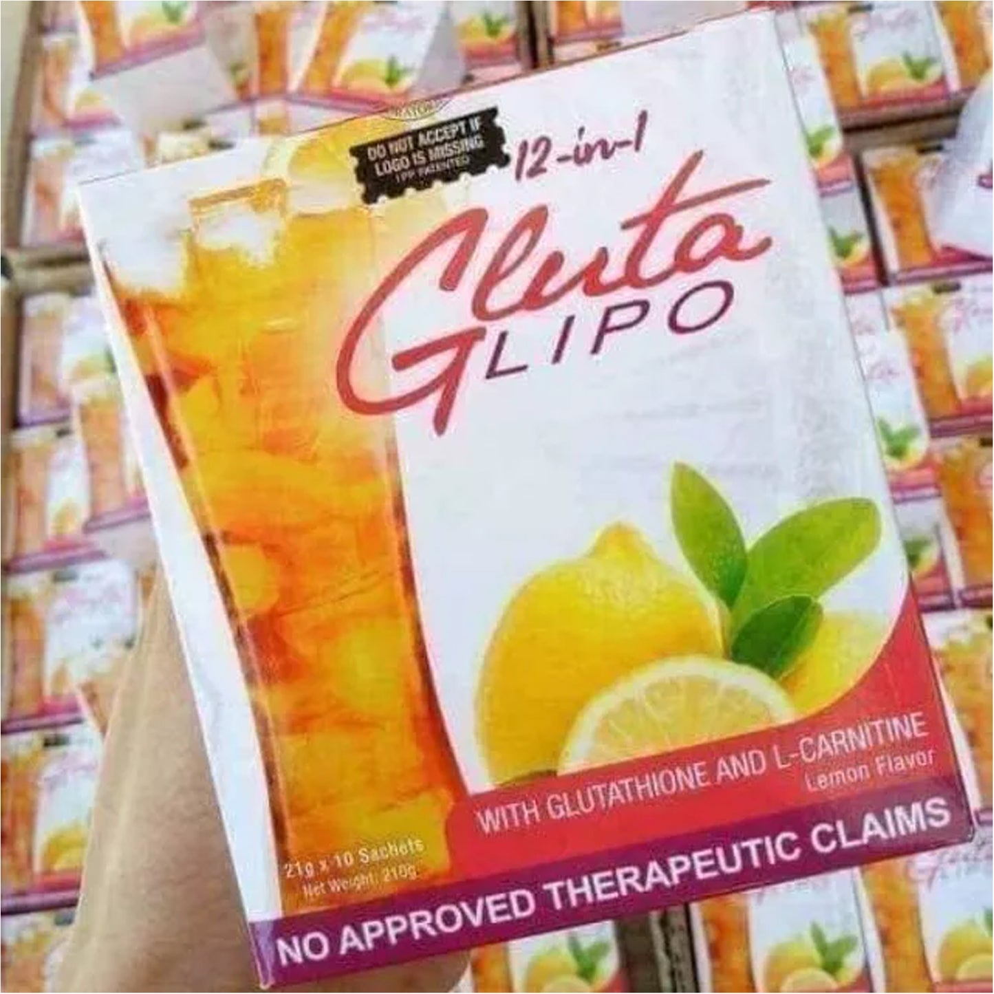 ORIGINAL Gluta Lipo Lemon Juice 12 in 1