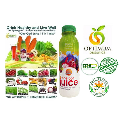 ONE OPTI JUICE 15 IN 1 MIX / Chocodrink 1 Bottle