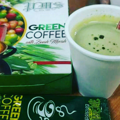 PMS GREEN COFFEE WITH BUAH MERAH