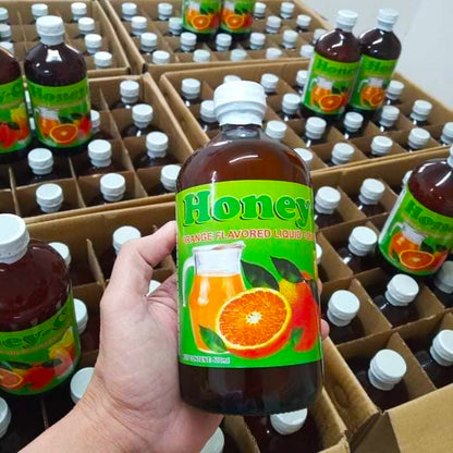 Honey C 250ml- Honey + Vit C Orange Flavor (Liquid Concentrate Beverage Natural) 1 Bottle