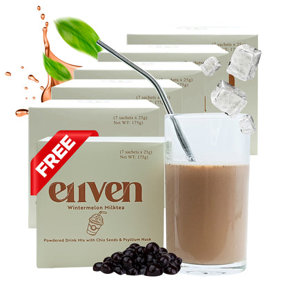 E11VEN - Wintermelon Milktea Powered Drink Mix 7 Sachets 2 Box by Ellen Adarna