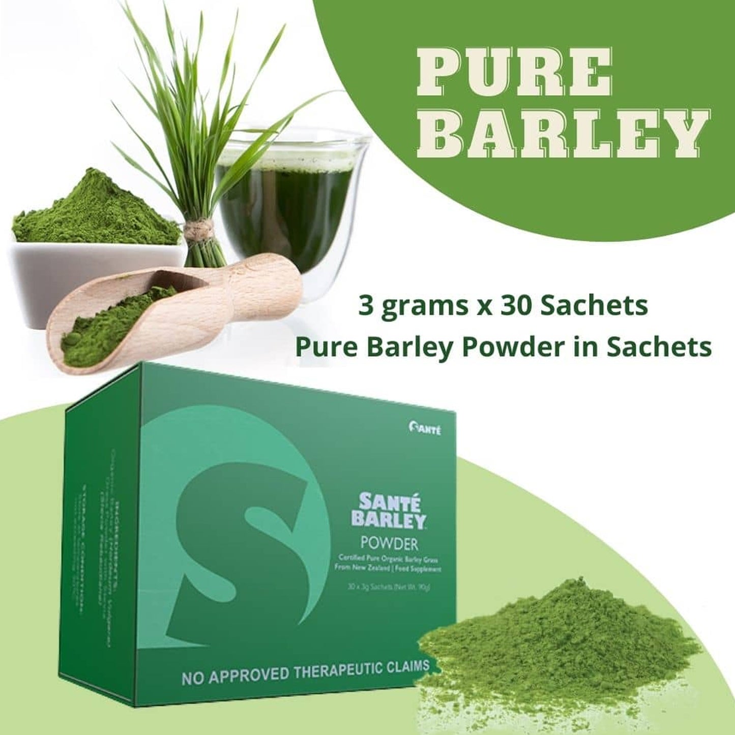 Barley Powder (30 Sachet x 3grams)