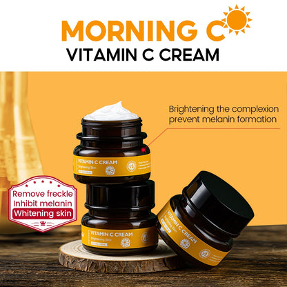 VIBRANT GLAMOUR FDA SET - Vitamin C Cream, Retinol Cream, Sunscreen SPF50