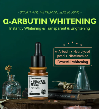 VIBRANT GLAMOUR  α-Arbutin Whitening Serum+α-Arbutin Whitening Toner & Retinol Set Face Cream+Facial Serum VA Anti Aging Whitening Renewing Skin