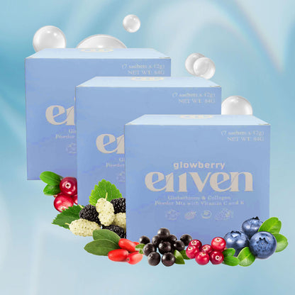 E11VEN Glowberry - Glutathione & Collagen Boosting Drink