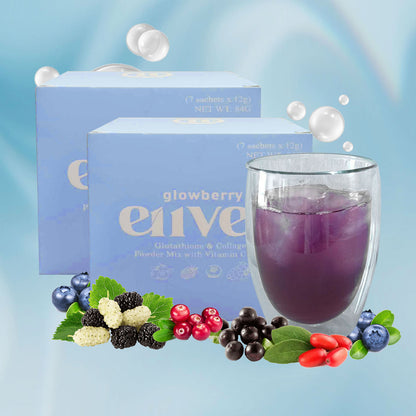 E11VEN Glowberry - Glutathione & Collagen Boosting Drink